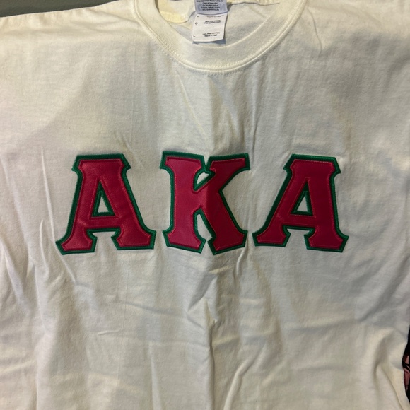 Embroidered Alpha Kappa Alpha Tees - Picture 3 of 4